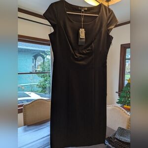 NWT, Luxe by The Limited, Black Dress Size 4